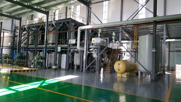 Refined oil light yellow used cooking oil recycling machine Recycling plant
