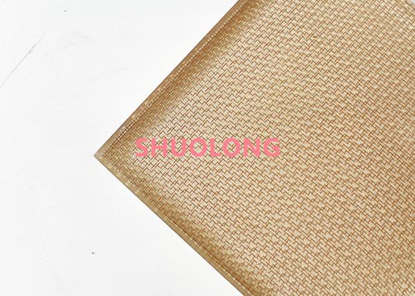 Bronze Color Decorative Copper Wire Mesh For Art Laminated Glass