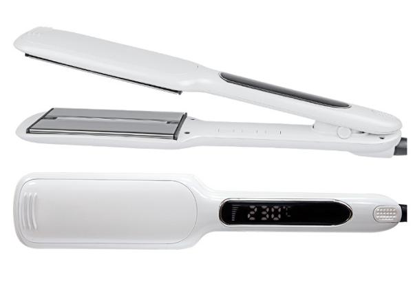 2 Inch Rose Gold Flat Iron Wide Plate 35W for Home Hotel Salon
