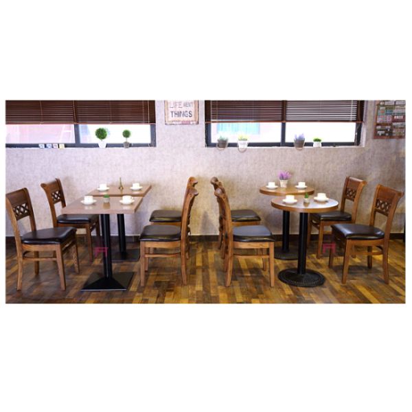 American Style All Wood Dining Room Chairs ,  Traditional Wooden Dining Chairs 