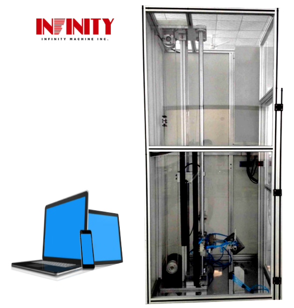 Repetición de la máquina de prueba micro del descenso para el teléfono móvil 0-300m m