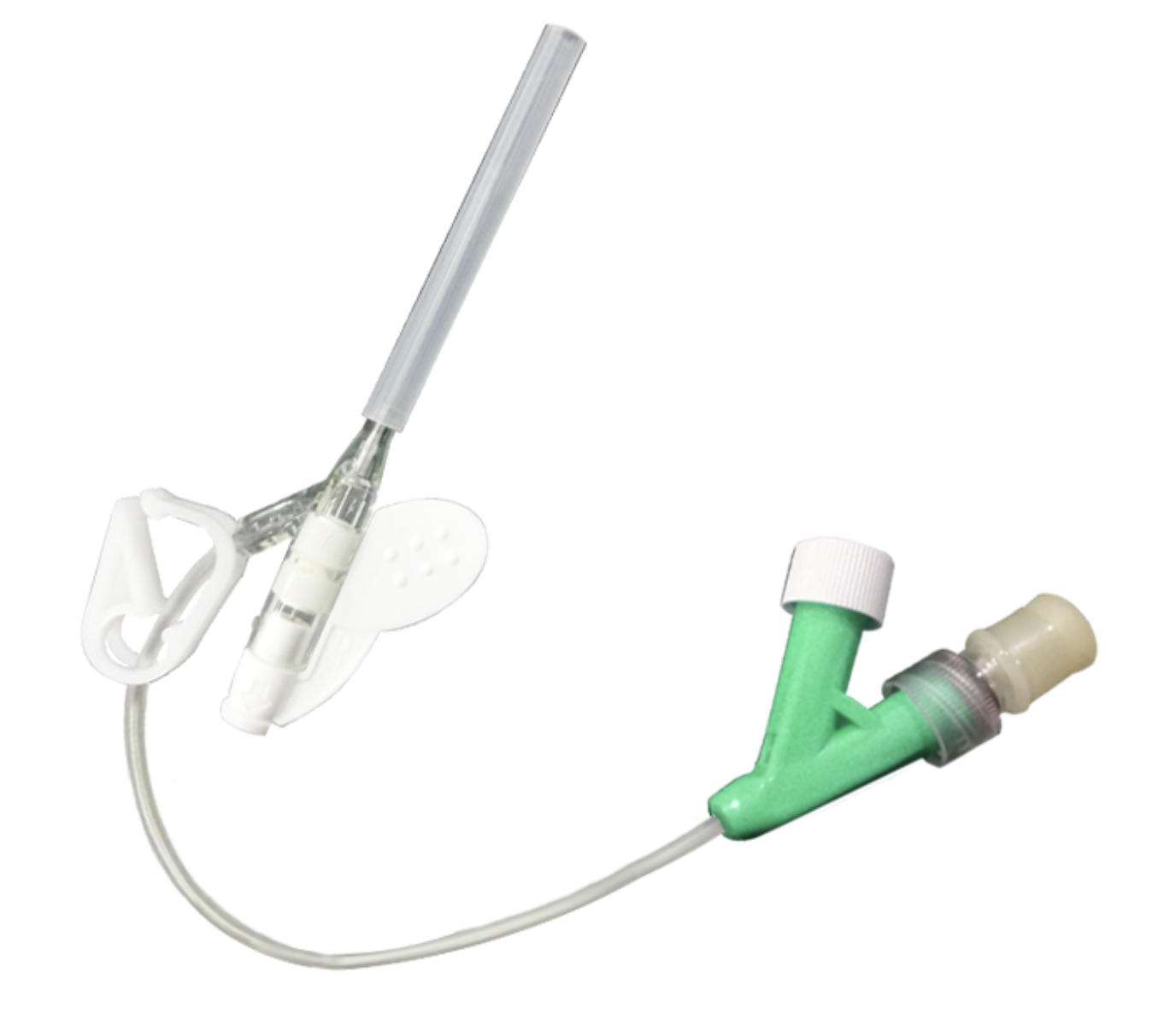 BD Aguja de penetración venosa cerrada 18G Tipo recto