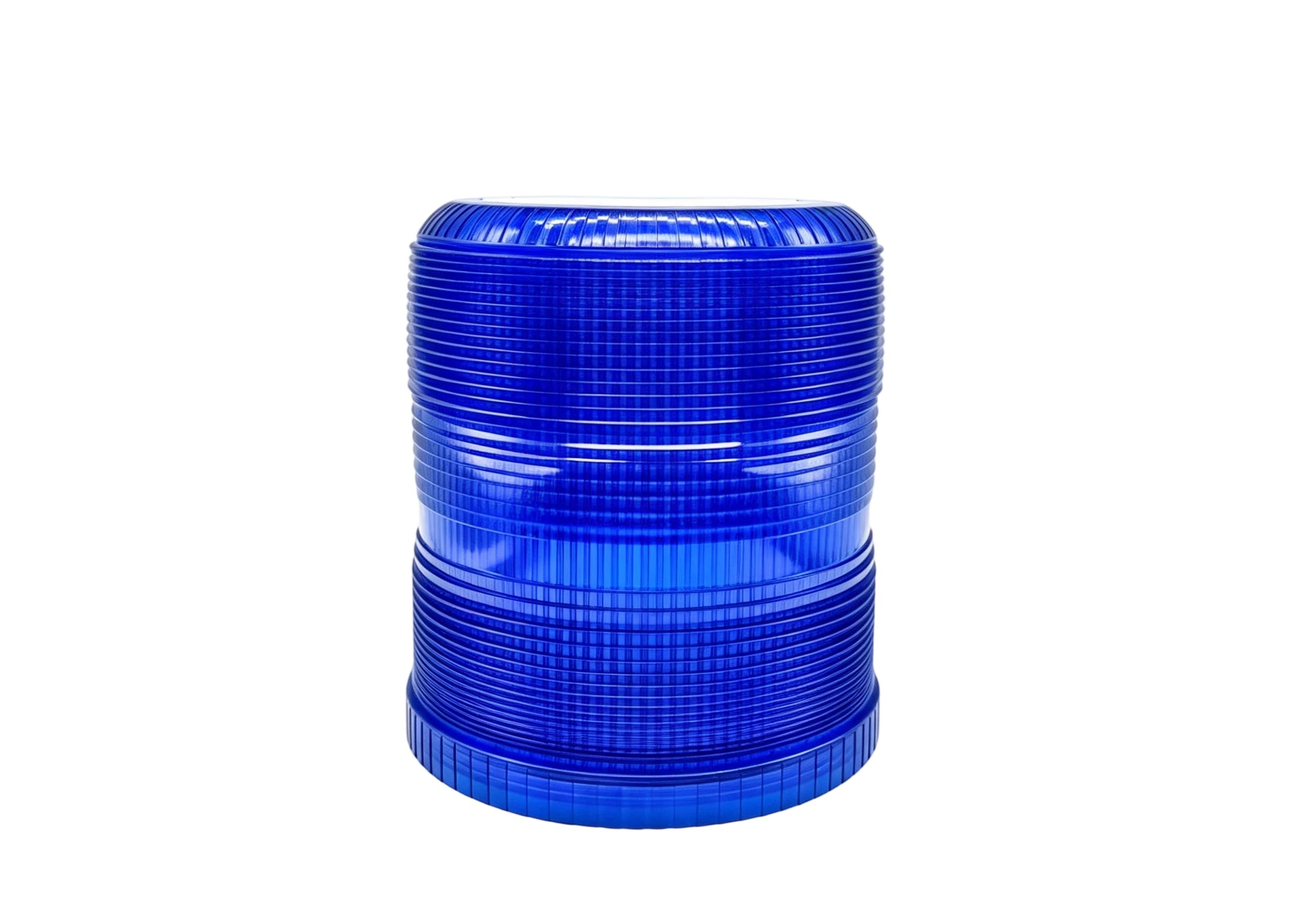 Vehicle Warning Blue LED Beacon Parts Replacement Lens Cover PC Material
