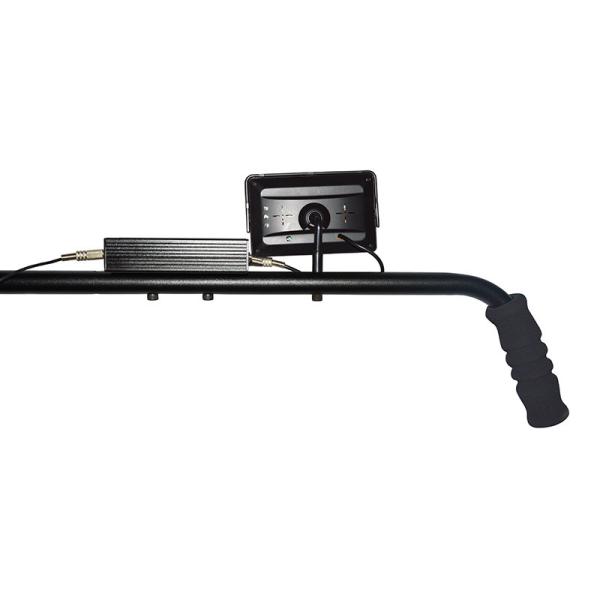 Black 4.3inch Display Automotive Under Vehicle Inspection Camera Used Infrared Lamp