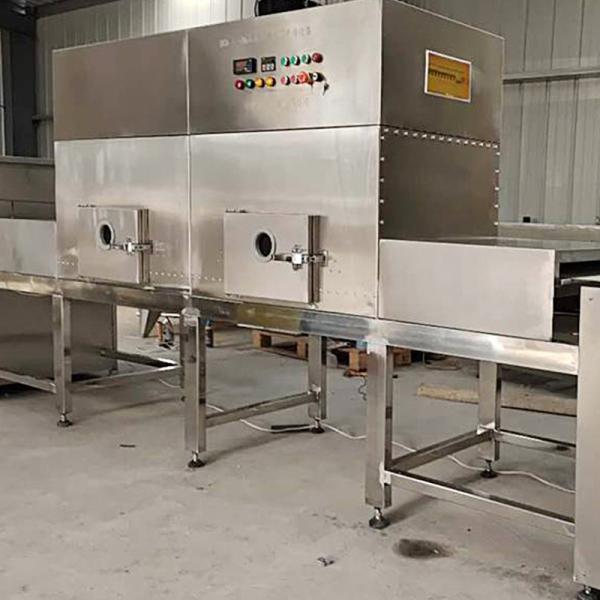 HengShou Food Grain Microwave Drying Equipments Disinfection Antirust Automatical Control