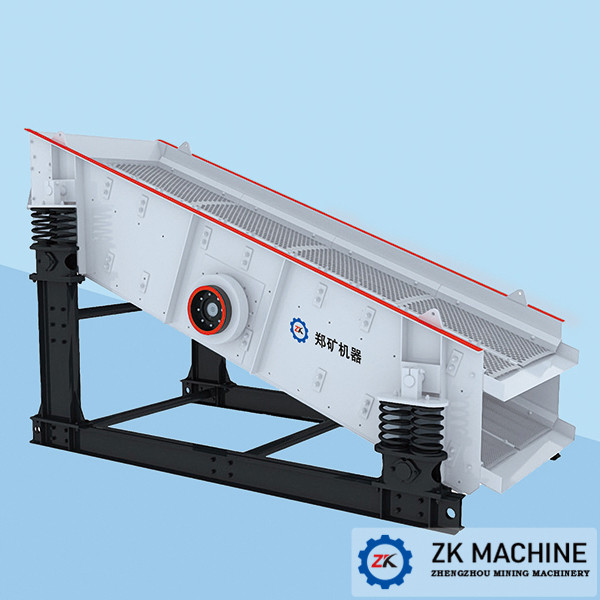 High Capacity Vibrating Screen Machine Large Processing Ability Smooth Operation