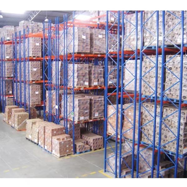 Q235 Double Deep Pallet Racking For Industrial Warehouse Supermarket Storage