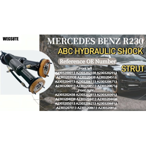 ABC Auto Suspension Hydraulic Shock Abaorber Front Right Mercedes-Benz SL-Class R230 2303206213