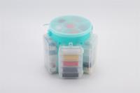 diy box sewing kit set 210 PCS Plastic Basket Large Size Household Sewing Kit Needle And Thread Tools