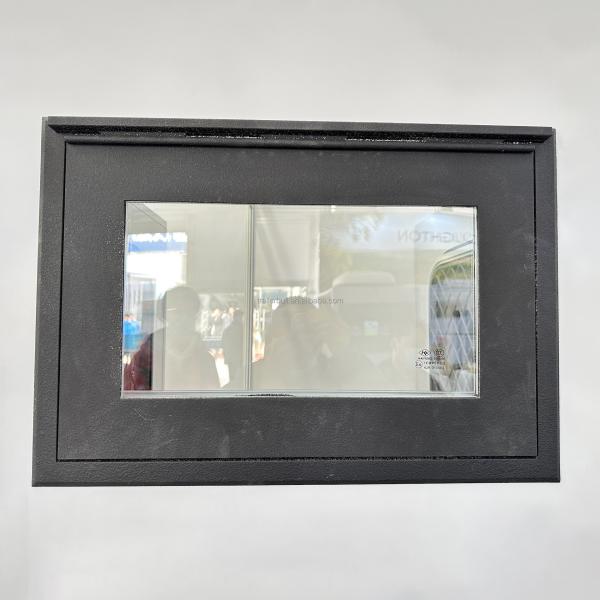 E-mark Control EVX-250x660 HxW Janela de vidro temperado RV para autocaravanas
