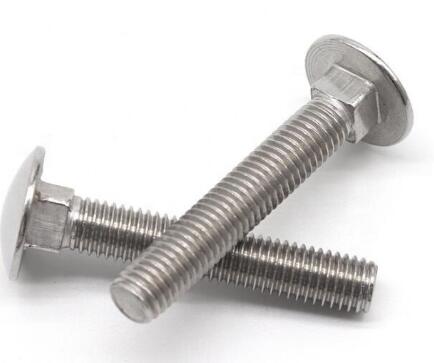Customized Stainless Steel Cup Head Nib Bolt Carriage Bolt Medium Carbon Steel Material