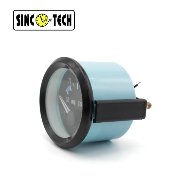 12V DC Autometer Oil Temperature Gauge 2 Aluminum 0.3A Cars