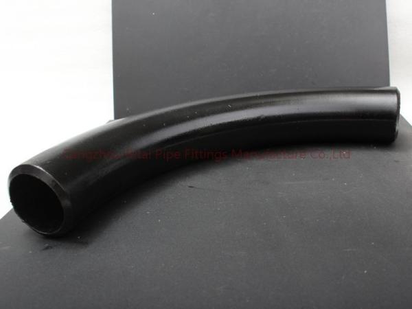 Aço carbono das curvaturas de tubulação de A420 WPL6 3D 180 30 45 60 carbono soldado extremidade de 90 graus