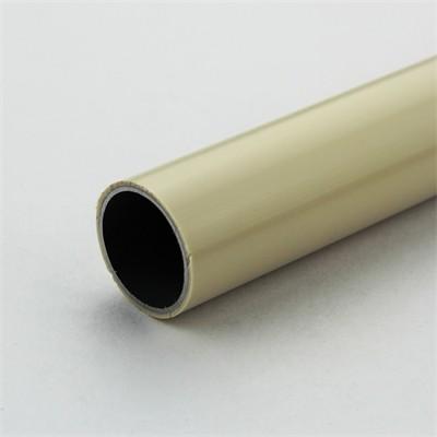 o aço revestido de 1.2mm PE grosso conduz o marfim de aço revestido plástico do tubo de JY-4000XY-P