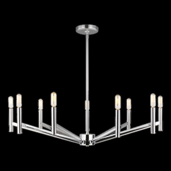 Customizable Adjustable Height Pendant Light with 50000 Hours Lifespan for Modern Bedroom and Living Room