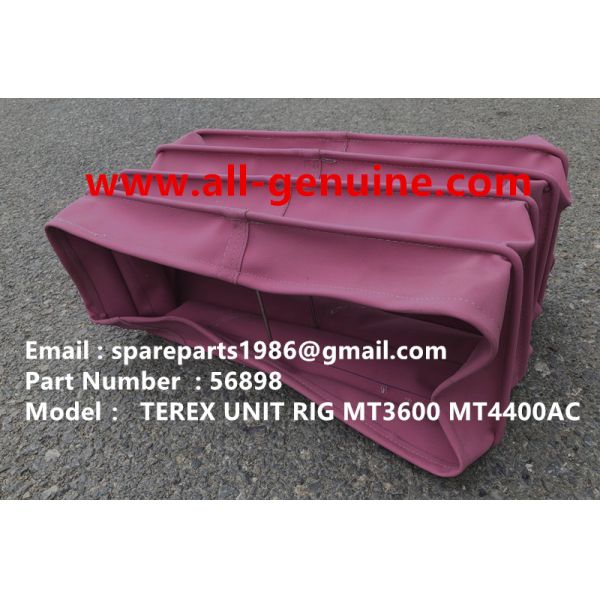 MT4400 UNIT RIG 56898 DUCT TEREX NHL DUMP TRUCK TR35 TR50 TR60 TR100 3305B 3305F 3303 3307 TR45 TR70  ALLISON