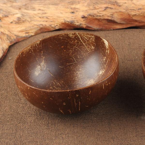 Polished Technique Coconut Bowl and Spoon Gift Set Popular Handicrafts from Vietnam