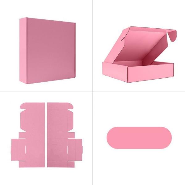Paper Cardboard Corrugated Folding Gift Box Clothes Dessert Cosmetic Fruit Gift Packing Box