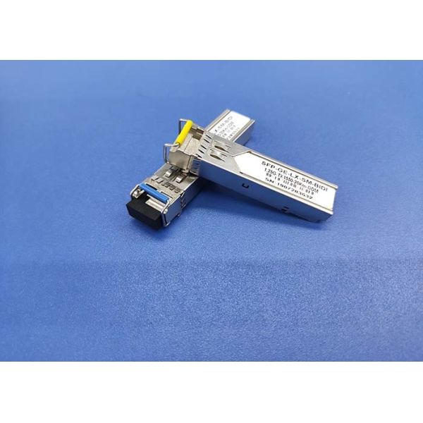 155Mb/S BIDI SM Compatible SFP Modules 20KM 1310nm/1550nm For NIC Network Cards