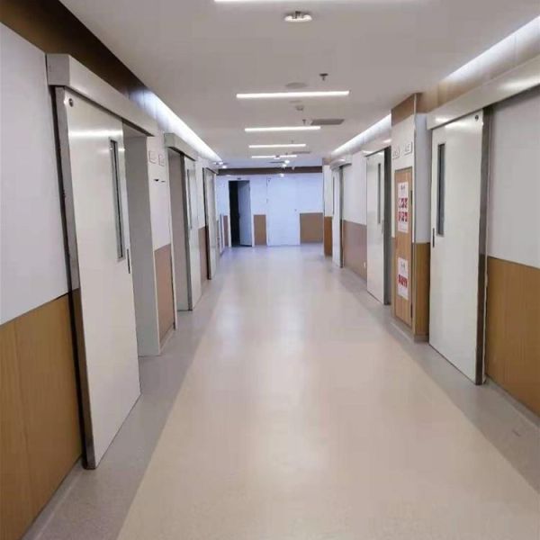 Anti Bacterial Steel Hospital Ward Doors 45mm Thick Medical Door For Surgical Department