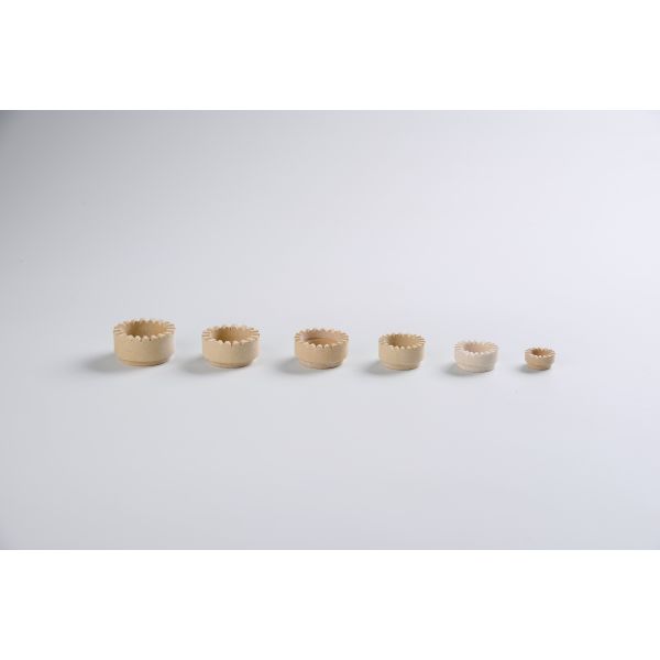 Промышленная керамика Алюминиевая колючая сварка Керамическая ферруля Керамическая защитная сварная кольца