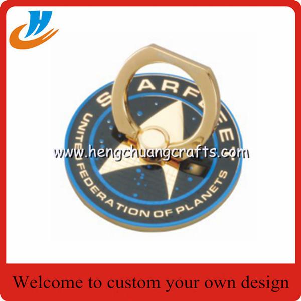 China manufacturer custom metal ring holder/phone ring for mobile phone
