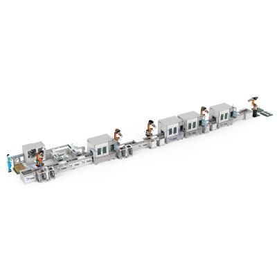 Cylindrical Battery Module Pack Automatic Production Line