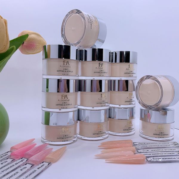 2024 Professional Factory Low Price EMA Bulk Cover Nude Pink Nude Pink Acrylic Powder 1oz 2oz for Wholesale