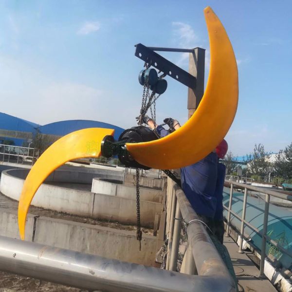 Les appareils de mélangeur submersible à impulsion de banane, les appareils de mélangeur submersible, les appareils électriques de traitement des eaux usées QDT4/4