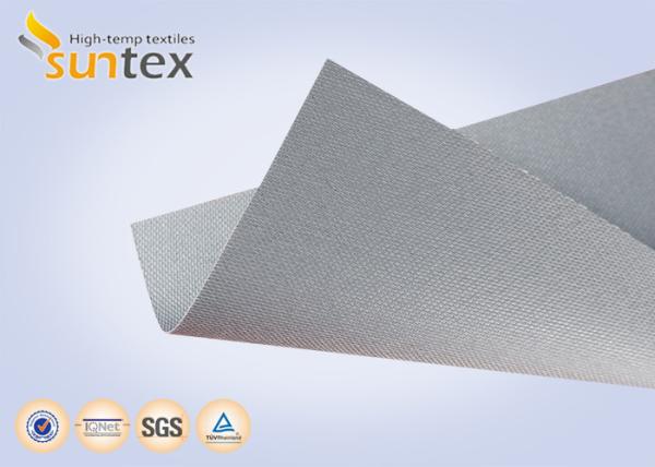 a tela revestida da fibra de vidro do silicone de 1.6mm para soldar drapeja e tampa removível da isolação