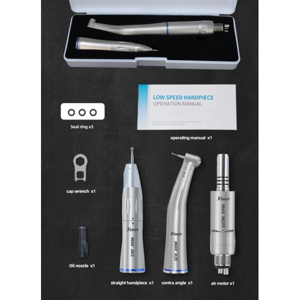 Air Motor Stable Dental Handpiece Unit Stainless Steel Material