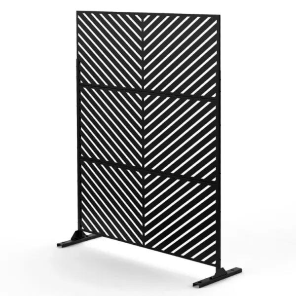 Galvanised Decorative Metal Garden Fence Panels Decorative Metal Privacy Panels