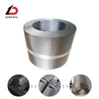Galvanisée semi-cercle tissé 0,4 mm 1.239 Maillage n ° 16 Spécification 316 Maillage en acier inoxydable prix d'usine