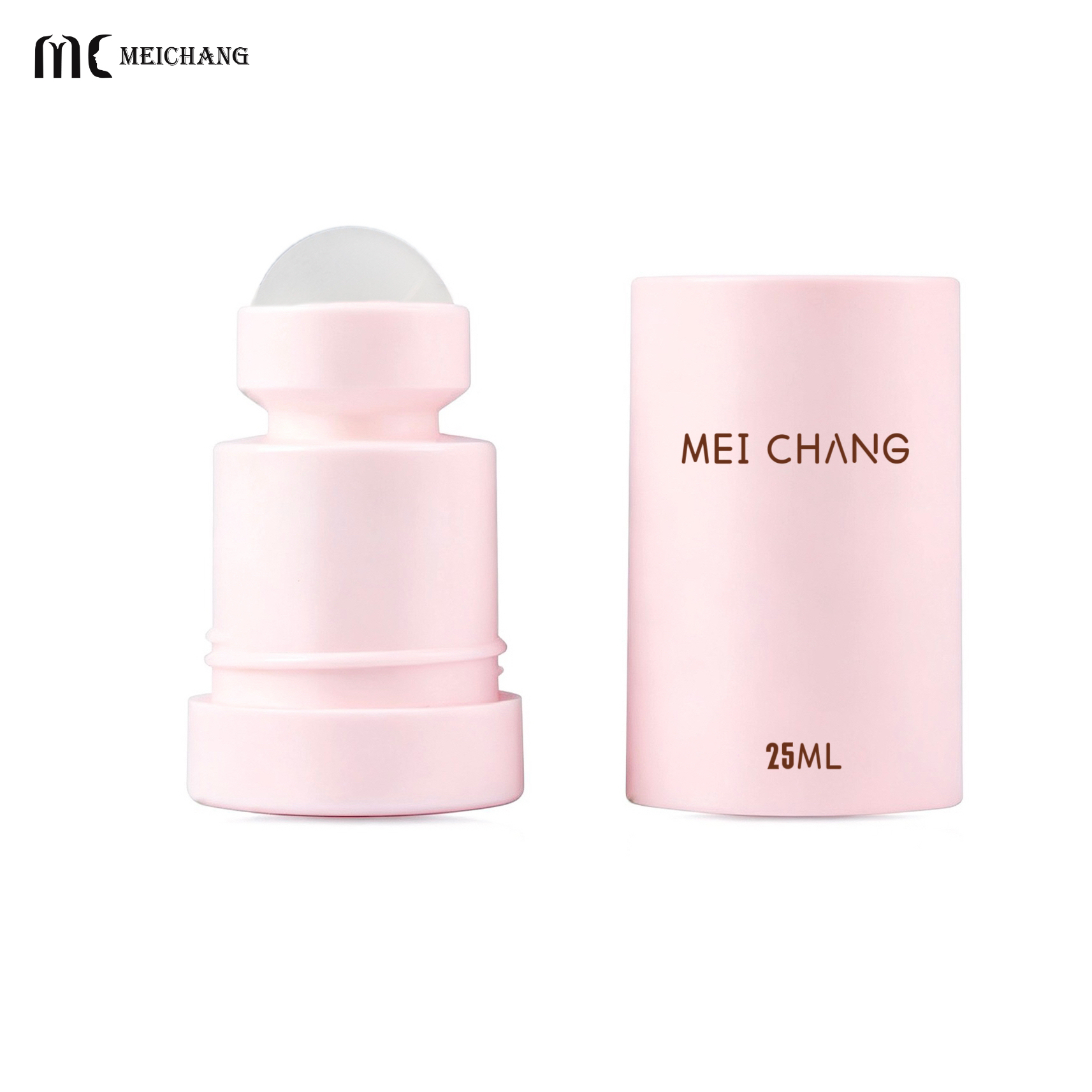 25ml High-Cap PP Roll-On Bottle for Insect Repellent, Body Fragrance & Herbal Oil(MC-XT-1120)