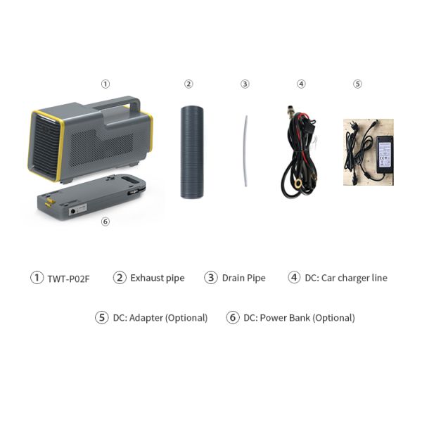 Мини портативные кондиционеры DC24V автоматические для на открытом воздухе располагаться лагерем