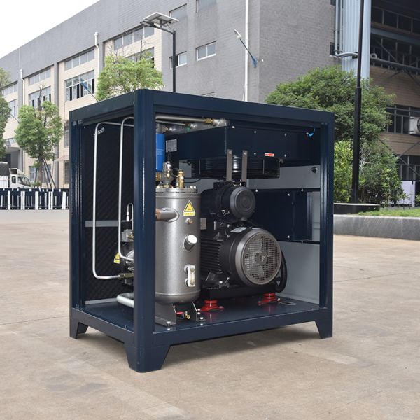 Powerful AC Power Source Rotary Screw Air Compressor for Plastics