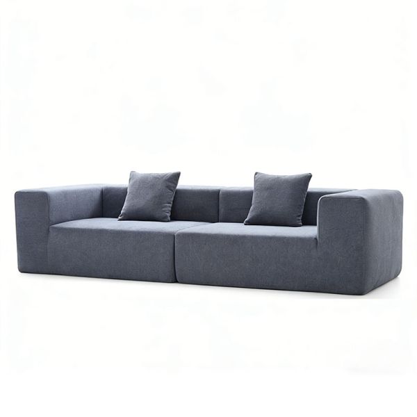 Vacuum Sealed Modular Office-Friendly Ottoman Matching Pillow Space-Saving Upholstered Custom Module Compressed Sofa