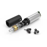 PTZ Camera Plastic Planetary Gearbox Dia 6mm 181rpm 12v Stepper Coreless Motor