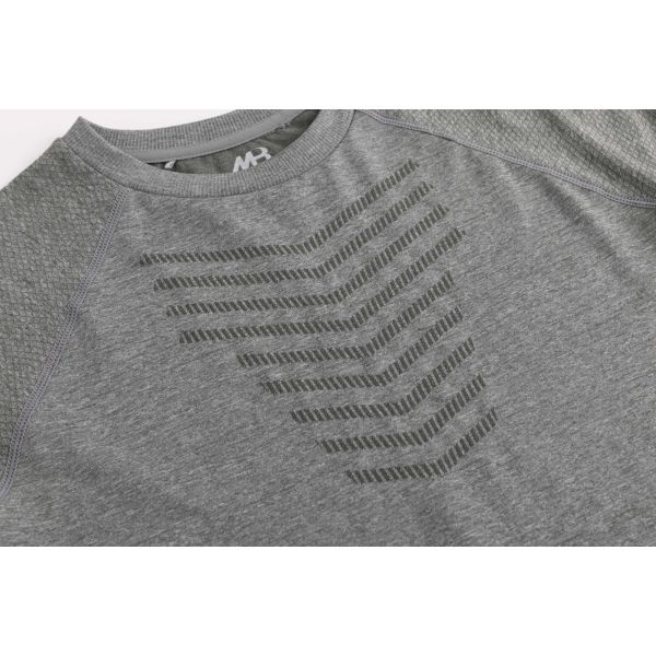 Seamless Breathable Compression T-Shirt - Custom OEM Workout Top for Athletic Performance