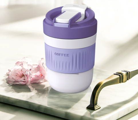 Стеклянная чашка воды кофе 400ml 550ml портативная/кружка