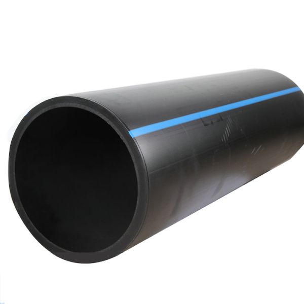 Черная труба водопровода HDPE большого диаметра 300mm трубы сырья Pe100 цвета