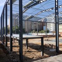 Fabricação clara do projeto do armazém da construção de aço do metal pré-fabricado