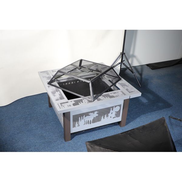 50000BTU Heat Unit Smoke Free Fire Pits Modern Stylish