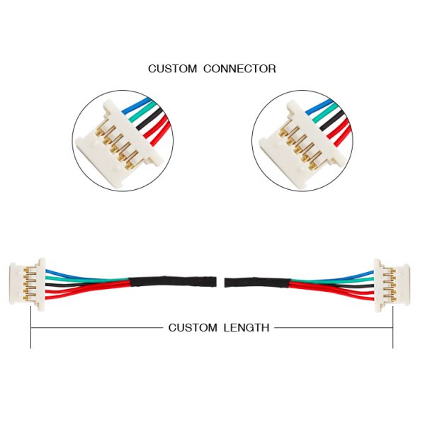 Molex 511460500 1.25mm Pitch Cable Harness Assembly 5 Pin ISO13485