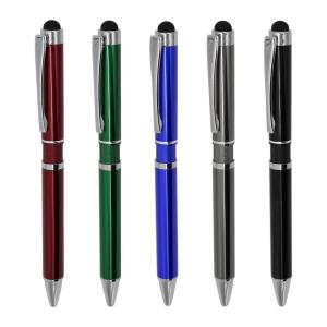 Business Office 2 in 1 Touch Screen Ballpoint Pen Stylus Pen With Laser