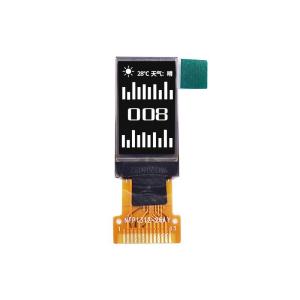 0.77インチ オレッド文字表示 128x64, 13ピンSPIインターフェース,ドライブIC SSD1312