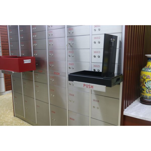 UL аттестовал сейф банка двери 10mm толстый с полкой попа вне