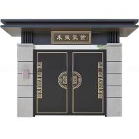Portes de sécurité en fer forgé étanches à l' eau grilles clôture porte d'entrée