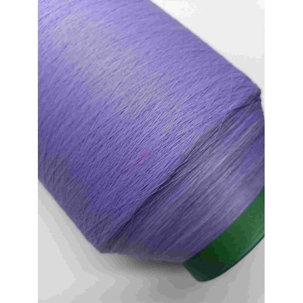 Custom Embroidery Light Reflective Thread Knitting Yarn For T-Shirt Logo Clothing Purple