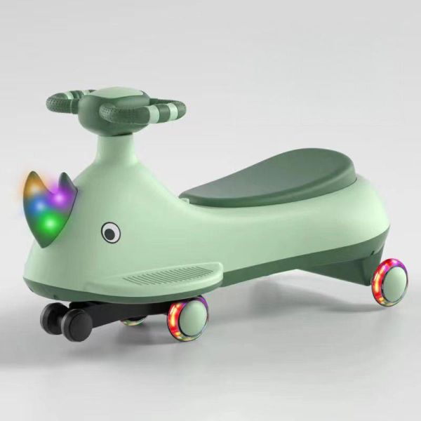 Хранилище Динамическая музыка и освещение Пластиковая езда на машине для детей Балансированный велосипед